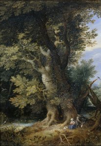 Riposo durante la fuga in Egitto, 1600-99